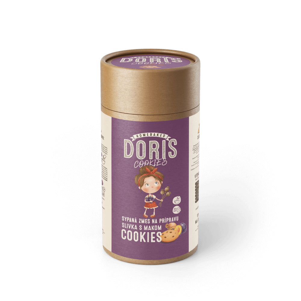 Slivka s makom cookies 720g – Obrázok 1